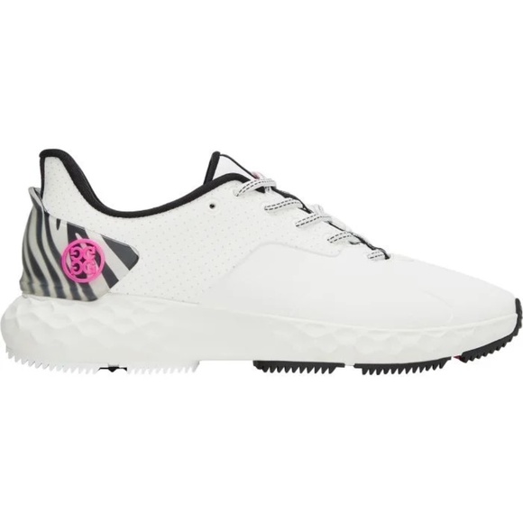 G/Fore MG4 Perforated Zebra Accent Golf Shoes (6) - Picture 1 of 9